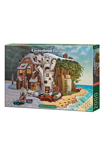 Castorland Puzzle 2000 piese - Ajunul Crăciunului în Madeira (C-201020)