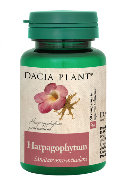 Dacia Plant Harpagophytum (Gheara Diavolului) 60Cpr