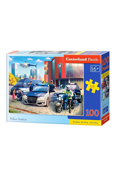 Castorland Puzzle 100 piese Police Station 111176