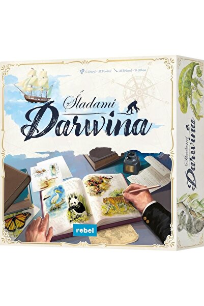 Rebel Joc de familie / joc de societate Darwinowska Ekspedycja, pentru 8+ ani...