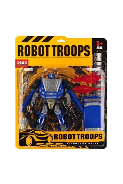 MC Micostore Robot cu accesorii MegaCreative 571504, albastru, plastic, 22x22...