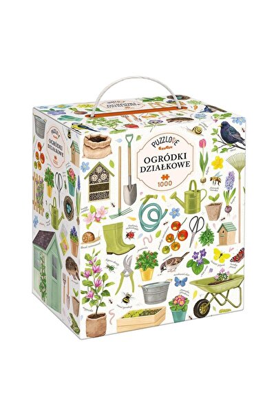 OEM Puzzle Bright Junior Media Puzzlove Ogrodki dzialkowe, ilustratie gradina...