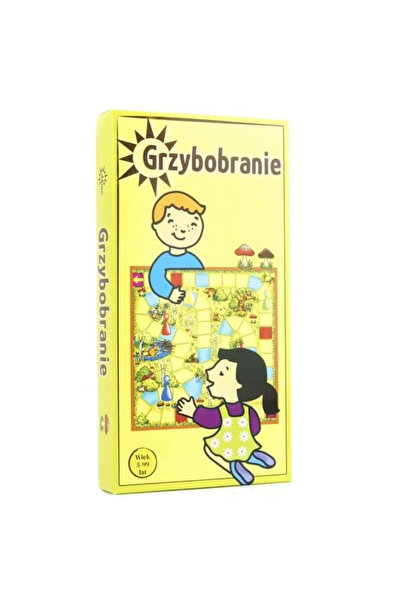 ABINO Joc de societate/board game Grzybobranie, versiune mica, pentru copii 5...