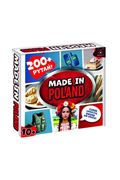 Kangur Joc educational Quiz Polska multicolor 19x19cm set