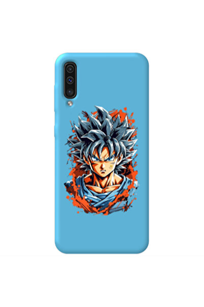 Other Samsung A70 Anime Goku Blue Colored Silicone TPU Θήκη
