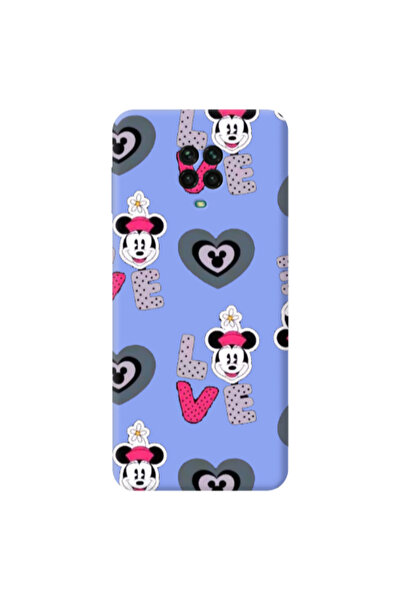 Other Xiaomi Redmi Note 9 Pro Minnie Light Purple Colored Silicone TPU Θήκη