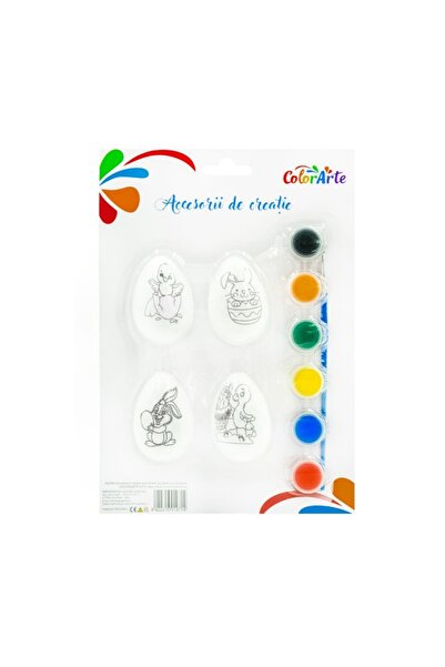 MC Micostore Accesorii creatie - polistiren - ou, alb, pentru pictat / colora...