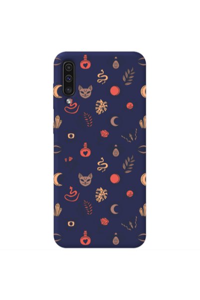 Other Samsung A70 Magic potion Dark blue Colored Silicone TPU Θήκη
