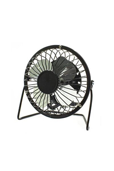 sanhuai Ventilator portabil, A18, pentru PC, metalic, cu suport, USB