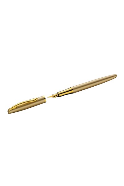 MC Micostore Stilou Jazz Noble Elegance 821704, varf M, corp metalic, Yellow ...