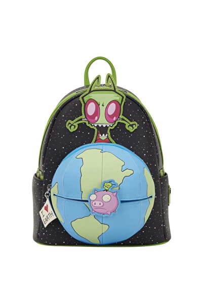 OEM Mini rucsac Loungefly Nickelodeon Invader Zim – luminează în întuneric