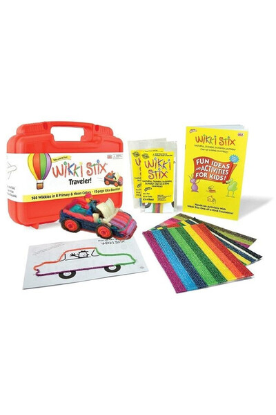 OEM Set creativ Wikki Stix Traveler, set de modelaj, snururi cerate reutiliza...