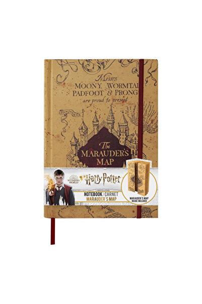 OEM Carnet A5 cu Harta Marauderului - Harry Potter Licențiat Oficial