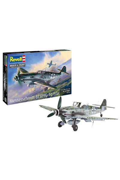 OEM Model Revell din plastic Messerschmitt Bf 109 G10 Erla scară 1:32