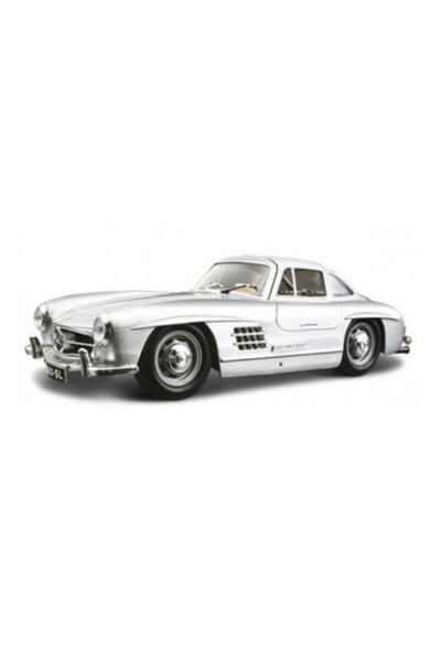 BBURAGO Automacheta BBurago, Mercedes-Benz 300SL 1954, Argintiu, 1:24
