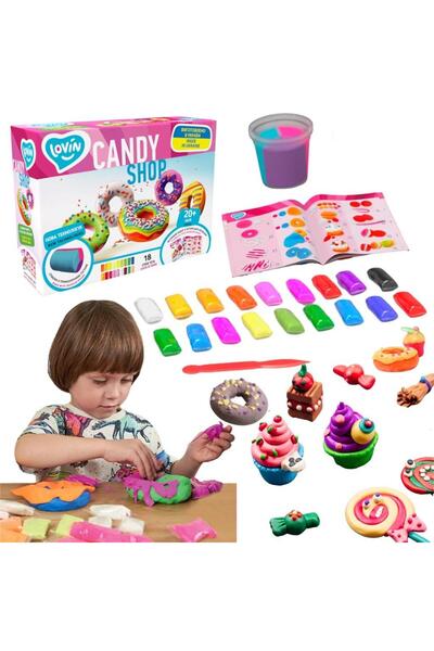 OEM Set creativ de plastilină Lovin – Magazin de dulciuri pentru copii 3+