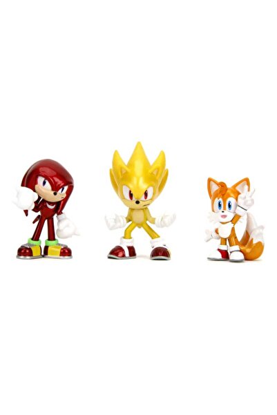 OEM Set figurine diecast Sonic the Hedgehog 3-pack, 5 cm, multicolor