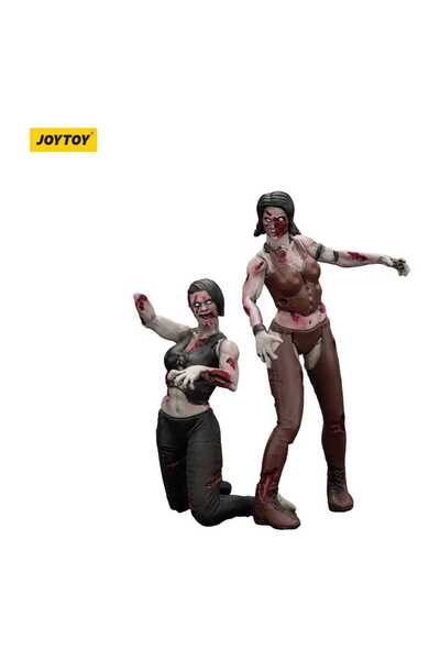 OEM Figurină de Acțiune Zombie Dark Source Pachet Dublu: Femei Luptătoare 8 cm