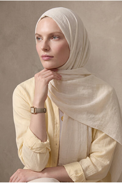 Schaless Airy - Ultra Light Shawl - Cream