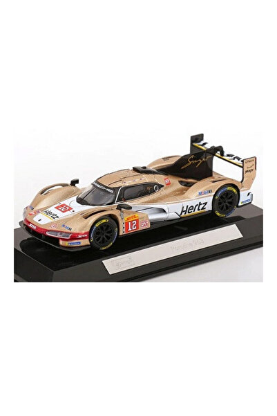 BBURAGO Macheta Porsche 963 #12 cu vitrina plexiglass - 1/43