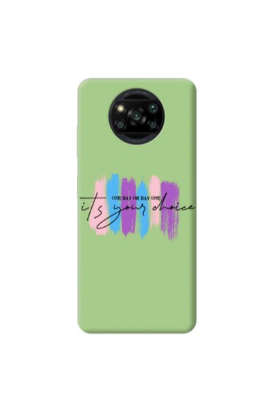 Other Xiaomi Poco X3 /X3 Pro One Day Or Day One Light Green Colored Silicone ...