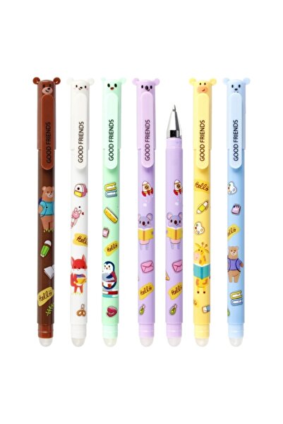 MC Micostore Pix cu gel cu stergere, 0.5mm, cu mecanism, cu guma de sters, di...