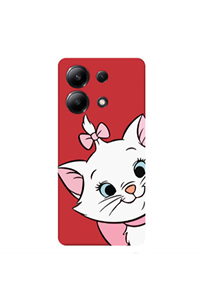 Other Xiaomi Redmi Note 13 4G I am here Red Colored Silicone TPU Θήκη