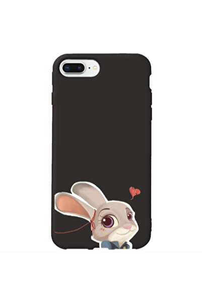 Other Apple iPhone 7 Plus Valentines 16 Black Colored Silicone TPU Θήκη