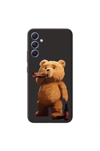 Other Samsung A34 Beer Time Black Colored Silicone TPU Θήκη