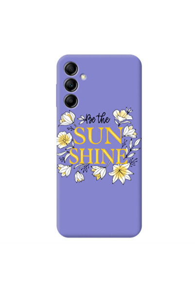 Other Samsung A24 Sun Shine Purple Colored Silicone TPU Θήκη
