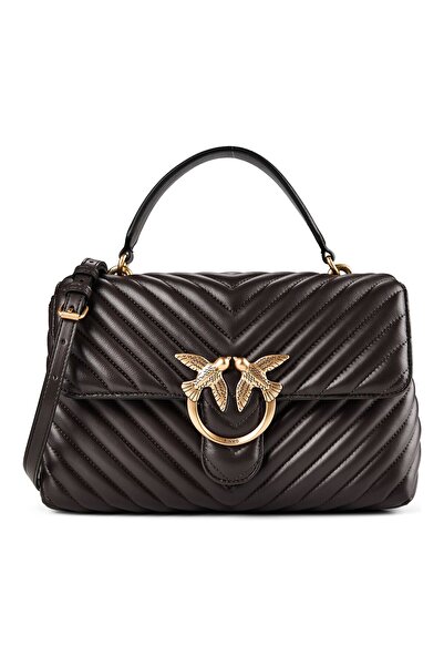 PİNKO Love Lady Handtasche Leder 26 cm