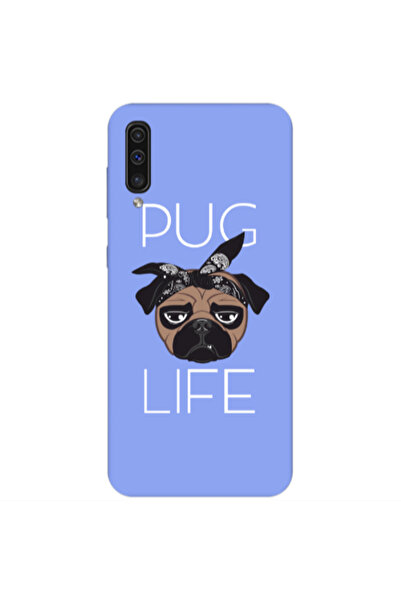 Other Samsung A50 Pug Life Light Purple Colored Silicone TPU Θήκη