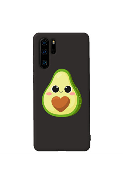 Other Huawei P30 Pro Baby avocado Black Colored Silicone TPU Θήκη