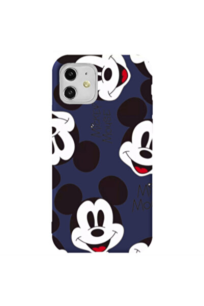 Other Apple iPhone 11 Mickey Mouse Dark blue Colored Silicone TPU Θήκη