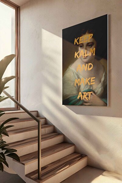 INNOVI Keep kalm Canvas