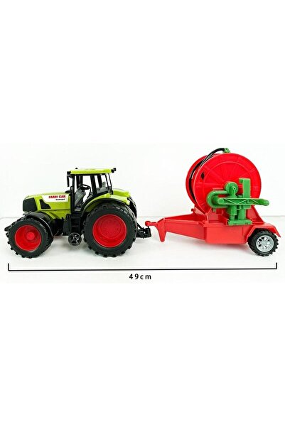 OEM Tractor de jucarie Macyszyn Toys, cu tambur de furtun detasabil, din plas...
