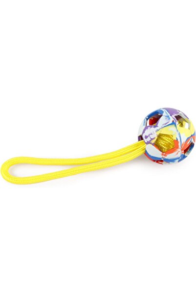 All For Paws FIFA WC26 EZ Grip N’Throw Rope Hollow Ball – Medium | Interactiv...