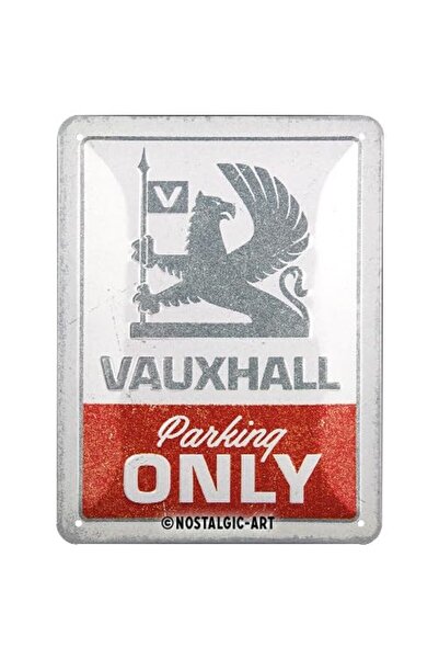 Nostalgic Art Nostalgic-Art Vauxhall retro znak, 15 x 20 cm, Vauxhall – Samo ...