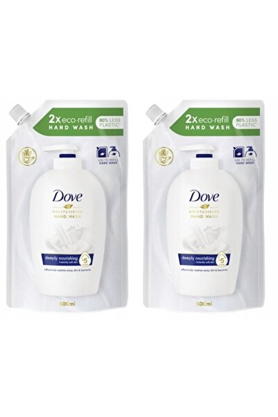 Dove Pachet de 2 x Rezerve de săpun lichid, 500 ml
