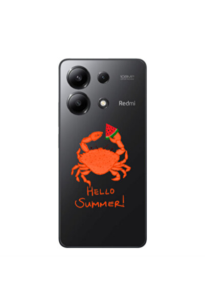 Other Xiaomi Redmi Note 13 4G Hello Summer! Transparent Silicone TPU Θήκη