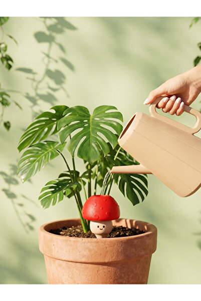 Elana Design Cute Mushroom Plant Watering Container |   Flower Pot Watering D...