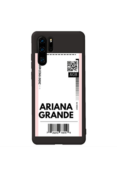 Other Huawei P30 Pro Ariana Grande AGB Black Colored Silicone TPU Θήκη