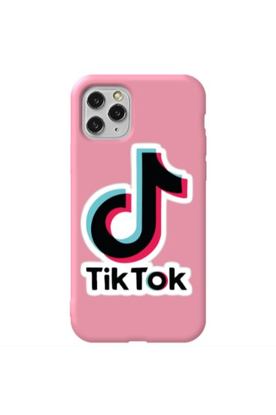 Other Apple iPhone 11 Pro Tik Tok Pink Colored Silicone TPU Θήκη