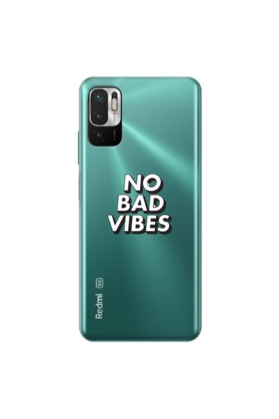 Other Xiaomi Redmi Note 10 Pro 5G No bad vibes Transparent Silicone TPU Θήκη