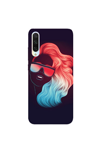 Other Xiaomi Mi 9 Lite Girl with glasses Transparent Silicone TPU Θήκη