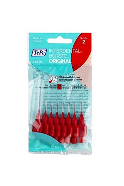 TePe | Interdental Brush 0.5mm | Μεσοδόντιο Βουρτσάκι Κόκκινο | 8τμχ