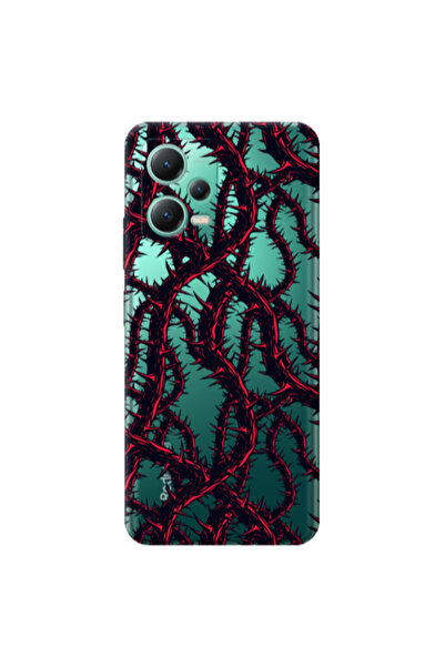 Other Xiaomi Redmi Note 12 Pro Plus 5G Prickly ivy Transparent Silicone TPU Θήκη