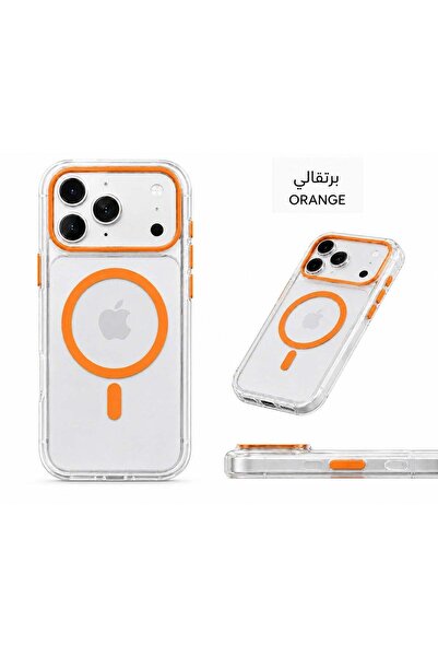 Generic Transparent protective case with colored frame compatible with iPhone...