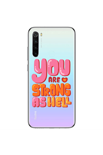 Other Xiaomi Redmi Note 8 You are Love Strong Transparent Silicone TPU Θήκη