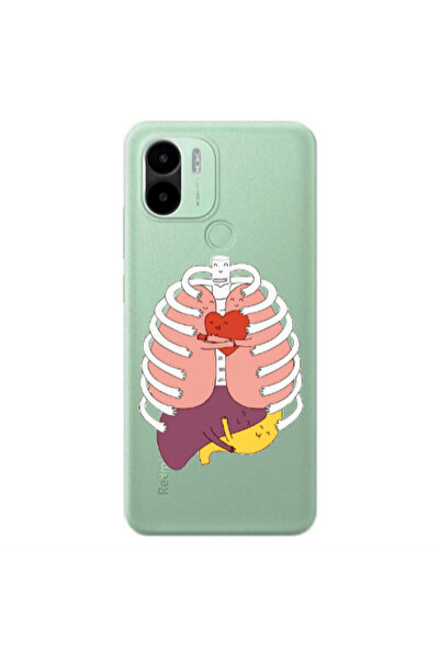 Other Xiaomi Redmi A1 + Anatomy Transparent Silicone TPU Θήκη